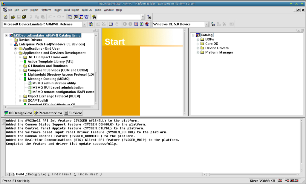 Программы Windows Ce 5.0